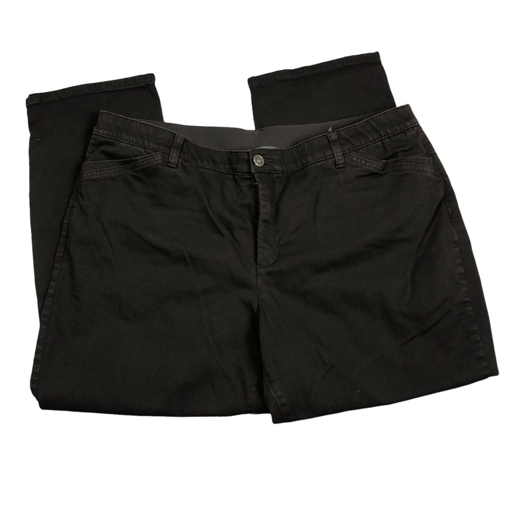 CJ Banks Signature Slimming Black Pants size 22W